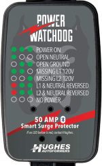 Power Watchdog Hughes Autoformer PWD50,Spike Power Watch Dog,50 Amp