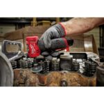 Milwaukee M12 FUEL 12Volt LithiumIon Brushless Cordless 14 in Right Angle Die Grinder Kit w 2 20Ah Batteries
