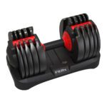 FitRx Smart Bell,Quick Select Adjustable Dumbbell,5-52.5 Lbs