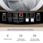 Portable Washing Machine,17.7 Lbs Large Capacity Full Automatic Washing Machine