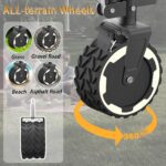 Mellart 450lbs Heavy Duty Wagon Cart,45'' Ultra-Large Wagons Carts Foldable