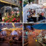 Alvantor Bubble Tent Pop Up Gazebo,8-10 Person Igloo Dome Garden Patio Canopy Shelter