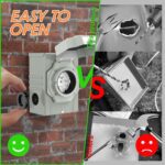 50 Amp 10 Feet Generator Cord and Power Inlet Box Combo Kit NEMA 14-50P Male to SS2-50R STW 6/3+8/1 AWG 125/250V Twist Locking with Inlet Box for Generator to House