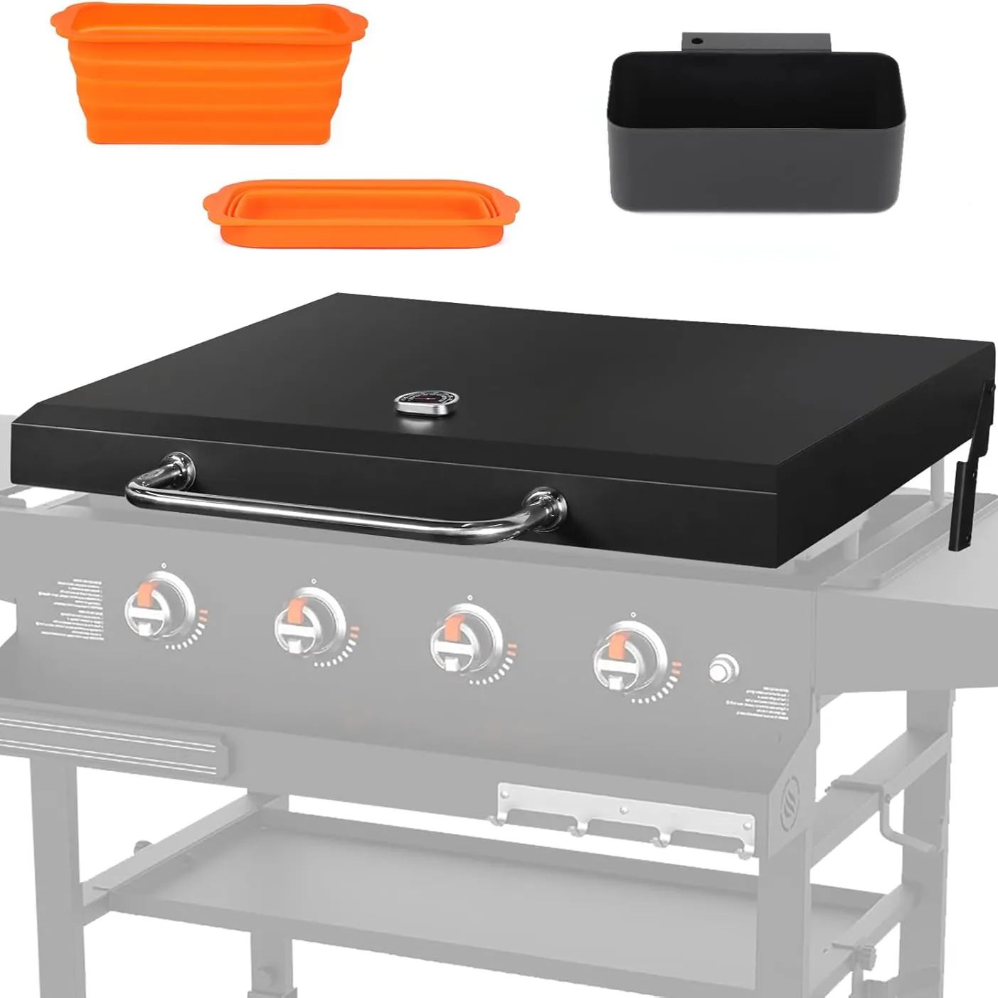 Mofeez Griddle Lid Cover Blackstone Griddle Top 36 inch with Hood Mofeez Griddle Lid Cover Blackstone Griddle Top 36 inch with Hood