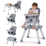 Zebrater Baby Highchair with Removable Tray