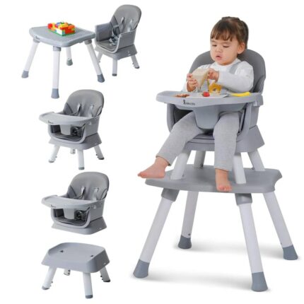 Zebrater Baby Highchair with Removable Tray