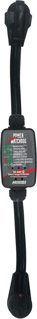 Power Watchdog Hughes Autoformer PWD50,Spike Power Watch Dog,50 Amp