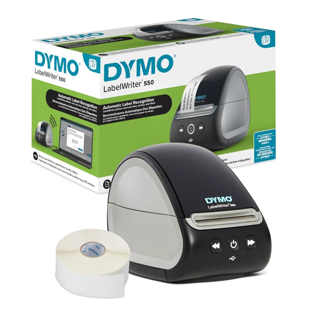 DYMO Label Printer Automatic Label Recognition DYMO Label Printer Automatic Label Recognition