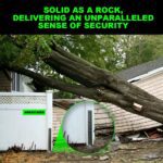 Arksoldier Thickened Fence Post Anchor Kit,Anchors Ground Spikes Mender