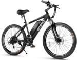 Adult Electric Bike,350W BAFANG Motor (500W Peak),4A 3H Fast Charging,468Wh Li-Ion Battery,21 Speed Gears,Air Saddle,45 Miles 20 MPH 26" Mountain Bike Electric Bike