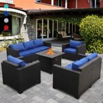 5 Piece Furniture Outdoor Sectional Cushions