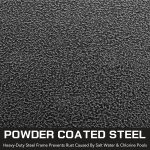 All-In-One Pool Basketball Hoop ?C Includes Composite Basketball,Air Pump,& Tools ?C Matte Black Heavy Duty Set ?C Adjustable Poolside Basketball Goal ?C Made for Kids,Teens,& Adults