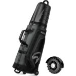 OutdoorMaster Golf Travel Bags for Airlines with Wheels and Hard Case Top