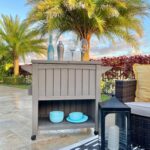 YITAHOME 85 Quart Rolling Cooler Cart with Bottle Opener Drainage,Portable Cooler on Wheels