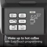 Hamilton Beach FlexBrew Thermal Coffee Maker,Single Serve & Full Pot,Compatible with K-Cup Pods or Grounds,Programmable,Black and Stainless (49966)