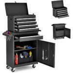 AirWire Tool Chest,5-Drawer Rolling Tool Storage Cabinet with Enhanced Packaging