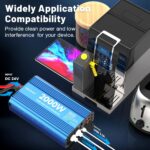 JARXIOKE Watt Pure Sine Wave Power Inverter,for Home