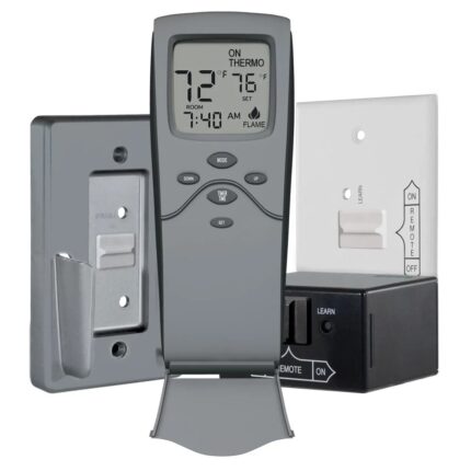 Skytech Fireplace Remote Control with Timer and Thermostat