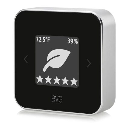 Eve Indoor air quality sensor to monitor air quality (VOC),temperature & humidity