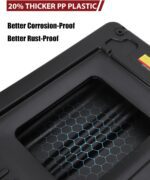 DEXSO 17 Gallon Oil Drain Pan with Hand Pump & 8 Ft Hose