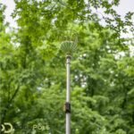 DOCAZOO Fruit Picker Pole with Basket telescoping - 6-24 Ft Telescoping Pole