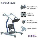 ProHeal Fall Prevention Patient Transfer Lifter for Home and Facilities - 500 Pound Weight Capacity