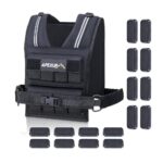 APEXUP Adjustable Weighted Vest with Reflective Stripe