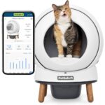 PetSafe Automatic Cat Litter Box Self Cleaning,App Controlled Self Cleaning with Health Monitoring