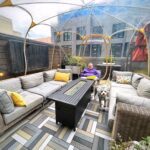 Alvantor Bubble Tent Pop Up Gazebo,8-10 Person Igloo Dome Garden Patio Canopy Shelter