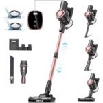 Vexilar Cordless Vacuum Cleaner for Home - 25Kpa Stick Vacuum with Self Standing Design