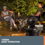 WORX Cordless Misting Top Portable Fan w/ 3 Speed & 3 Mist Settings