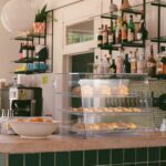 Cuguords 3 Tray Display Case with Serving Tong 21 x 17.2 x 13.7 inch