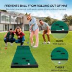 ZivPlay Putt Putt Golf Set with 2 Putter Golf Balls