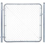 Adjust-A-Gate Chain Link Fence Walk-Through Gate Kit,Metal Fencing Gate