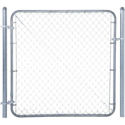 Adjust-A-Gate Chain Link Fence Walk-Through Gate Kit,Metal Fencing Gate