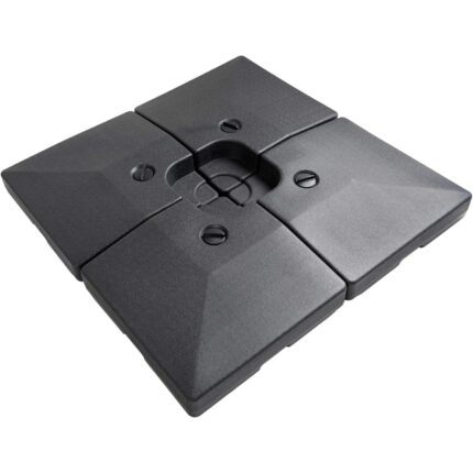 C-Hopetree 356 lb Heavy Duty Base Weights Stand 4 Piece Set