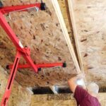 FDW Drywall Panel Hoist Construction Rolling Caster Wheel Lockable Tool