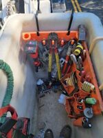 The Big Rack Bucket Truck Tool Organizer (Bucket Hooks Included) for Bucket Trucks,Lineman Tool Board