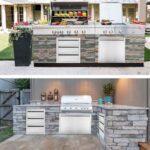 LEIDIC Outdoor Kitchen Combo Drawer Stainless Steel BBQ Drawer Works