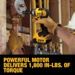 20 V MAX Lithium Ion 1/2 In. Impact Wrench Kit with Detent Pin