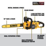 60V MAX Chainsaw 18?ɡ? Brushless Cordless Kit DCCS672X1 from