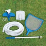 Elite 14 x 42 Premium Frame Above Ground Swimming Pool with Filter Pump System And Deluxe Accessory Set