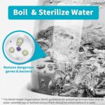 Formula Ready Baby Water Kettle One Button Boil Cool Down