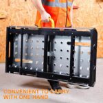 WORKESS Metal Welding Table Folding Welding Adjustable 1000 lbs