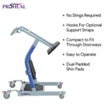 ProHeal Fall Prevention Patient Transfer Lifter for Home and Facilities - 500 Pound Weight Capacity