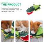 Alligator Dog Toy Plush Pet SniffingToy