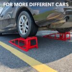 CuisinSmart 2 Pack Hydraulic Car Ramps 5T 11000lbs