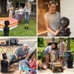 WORX Cordless Misting Top Portable Fan w/ 3 Speed & 3 Mist Settings