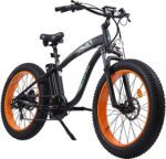 750W Electric Bike 26?ɡ? Fat Tire Adult Electric Bicycles 48V 13AH Removable Lithium Battery Ebike with Suspension Fork Aluminium Frame Beach Snow Mountain E-Bike for Adults