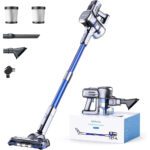 Lubluelu Cordless Vacuum Cleaner,25000Pa Cordless Stick Vacuum with 235W Brushless Motor